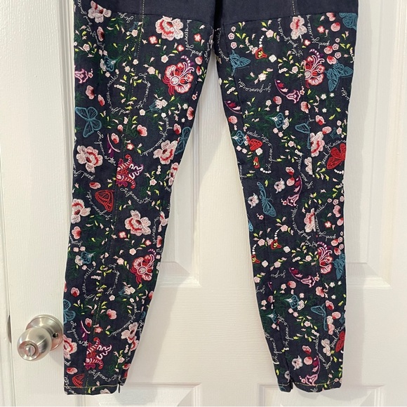 Cinq a Sept Eva Marie Embroidered Skinny Jeans bohemian - Picture 5 of 13